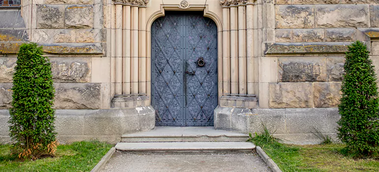 Traditional Double Front Doors in Ocoee, FL