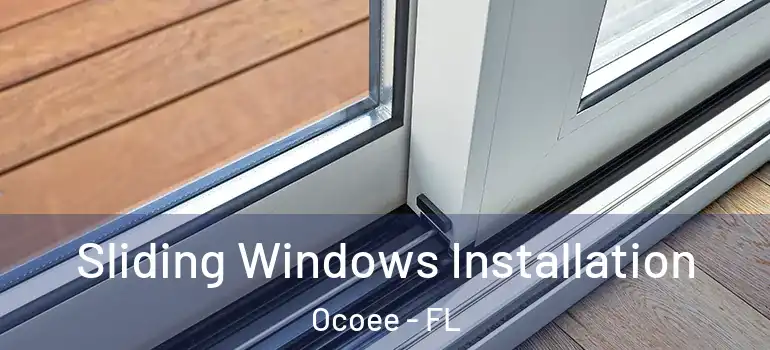  Sliding Windows Installation Ocoee - FL