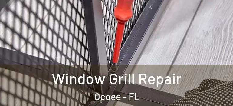  Window Grill Repair Ocoee - FL